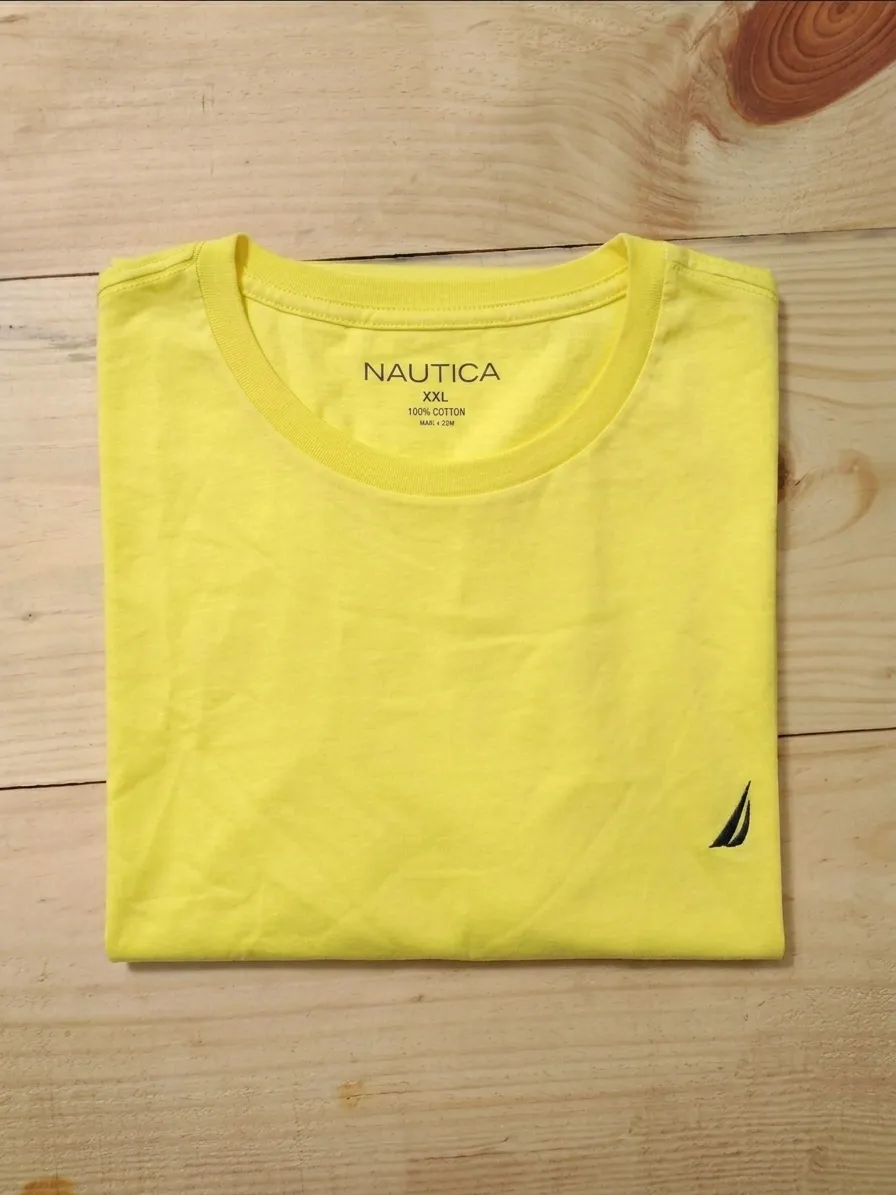 Camiseta Náutica - Amarillo XL