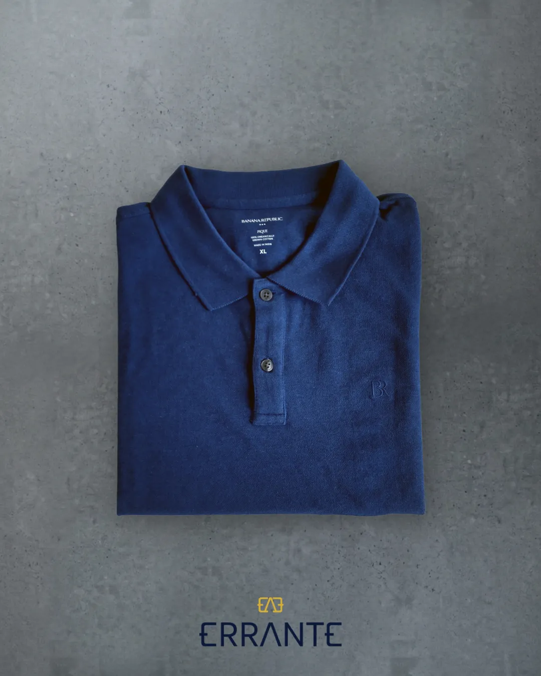 Polo Banana Republic - Azul Índigo XL