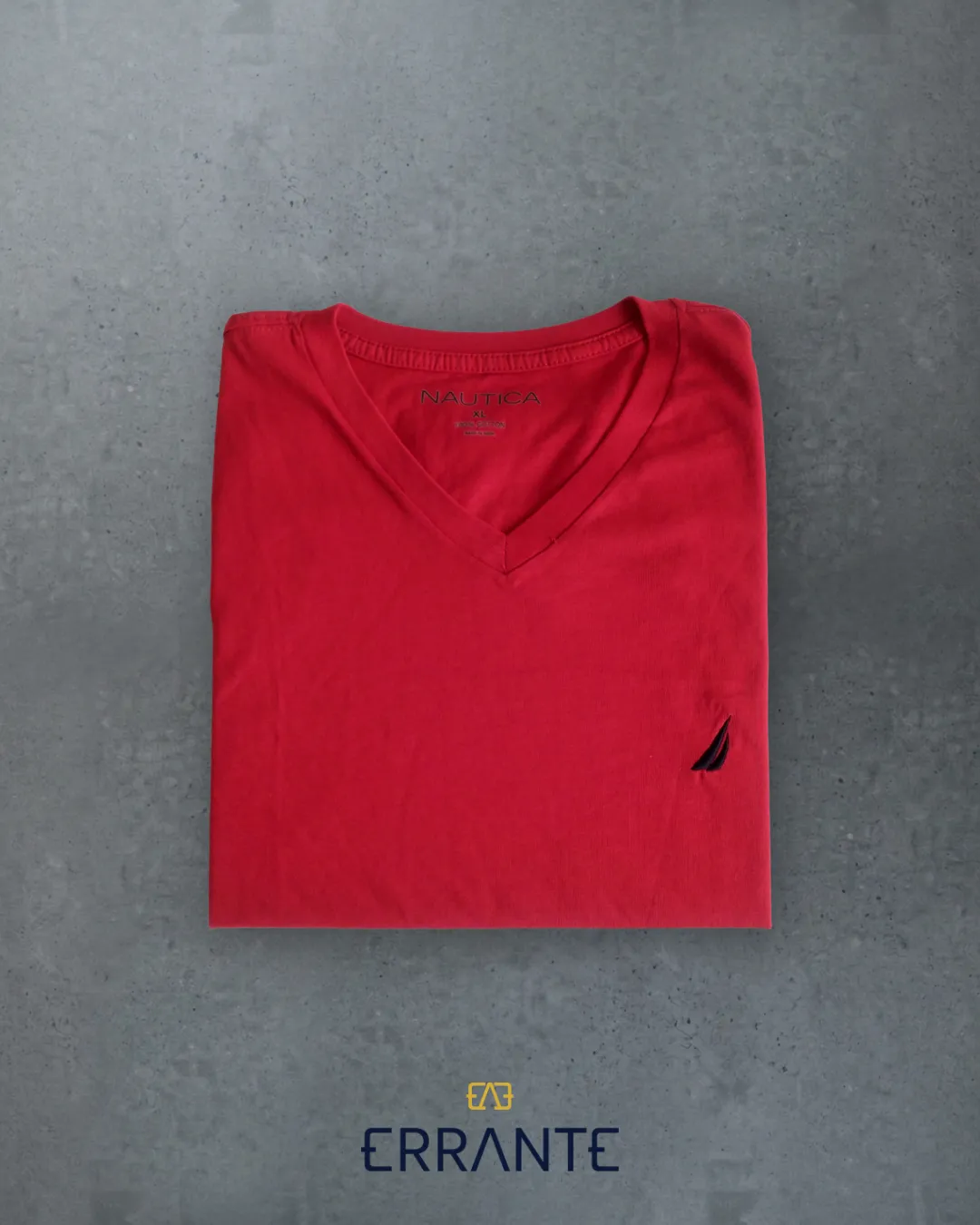 Camiseta Náutica - Rojo XL