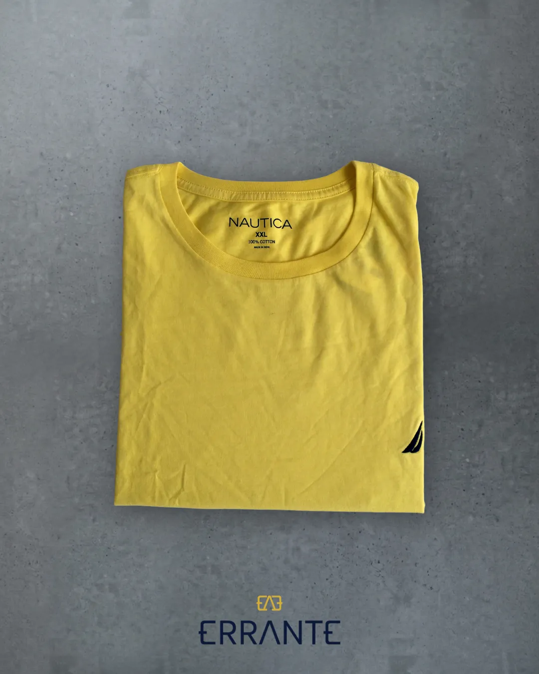 Camiseta Náutica - Amarillo XL